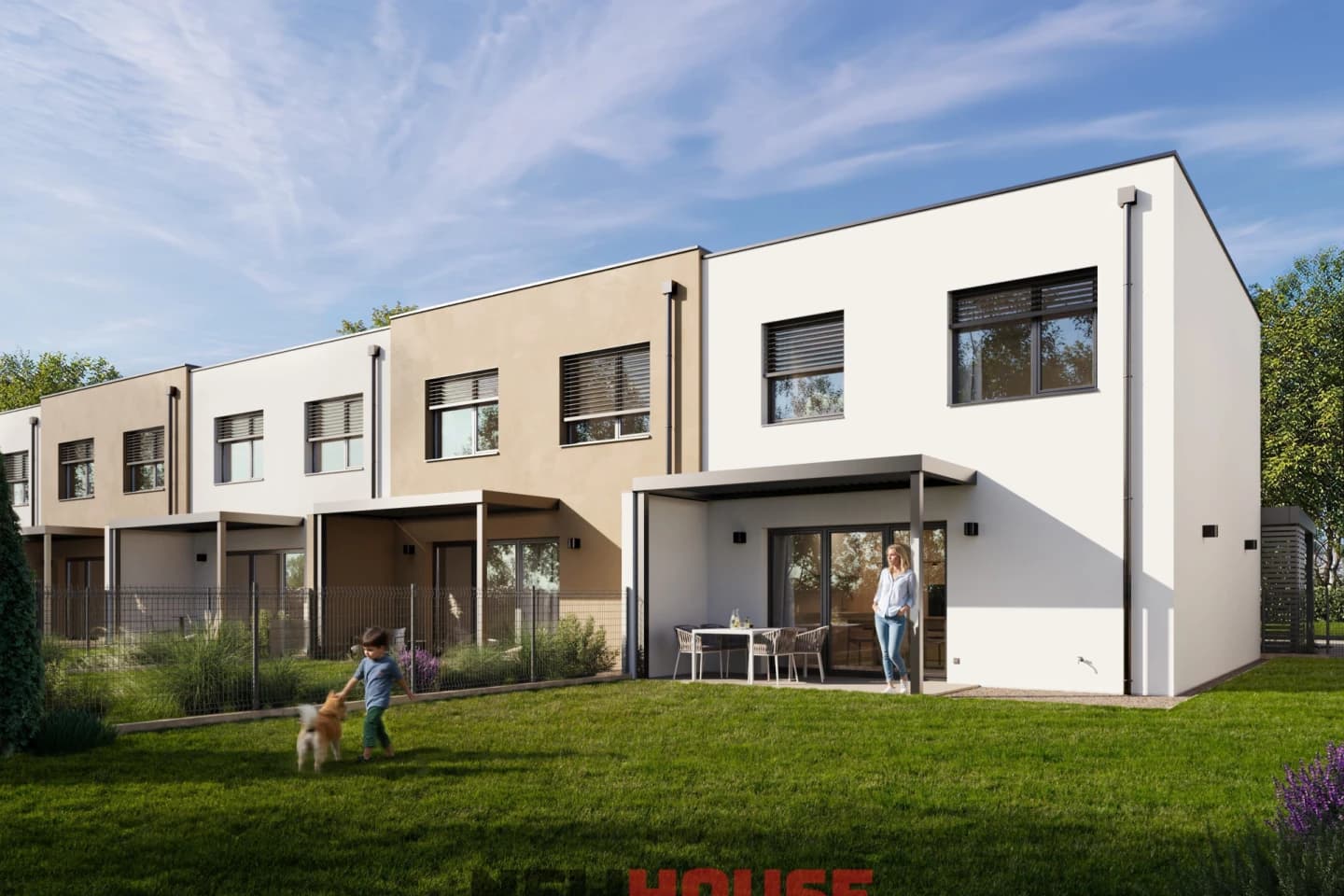 RD10 / Merlot II. etapa - 6 rodinných domov v lokalite Vinohrady