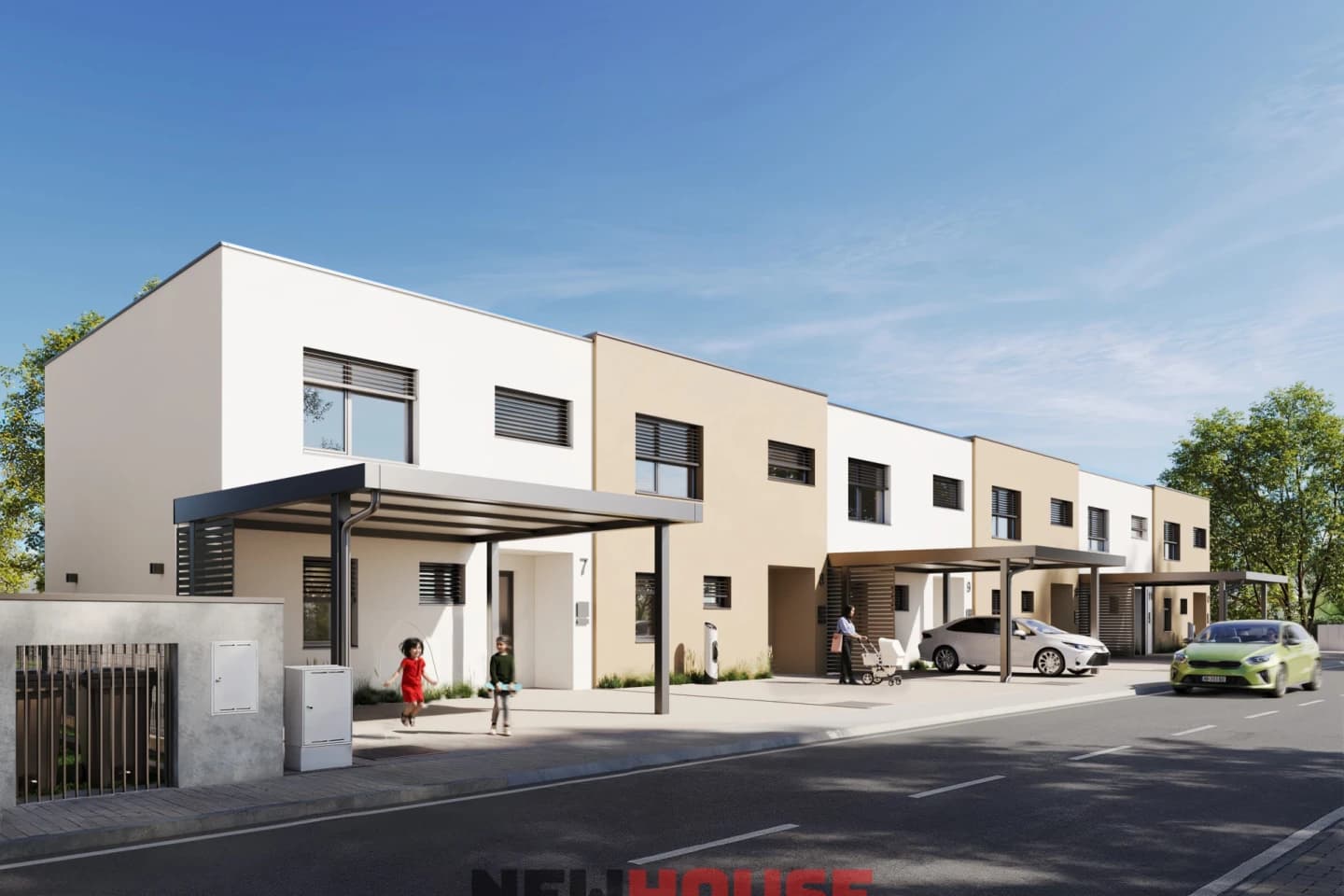 RD11 / Merlot II. etapa - 6 rodinných domov v lokalite Vinohrady